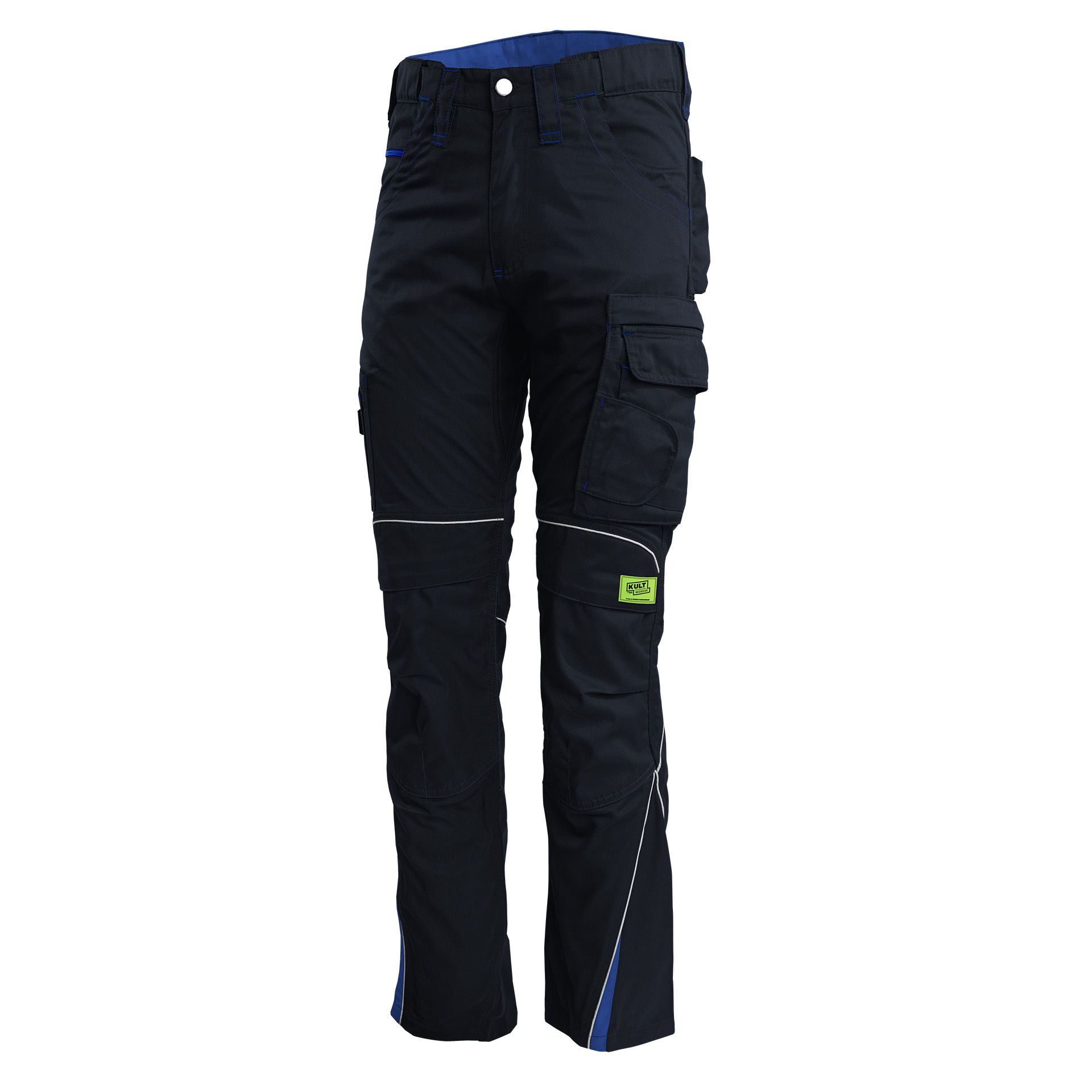 TMG Pantalones de trabajo Kult Worker azul marino W28 L31 / UE 44